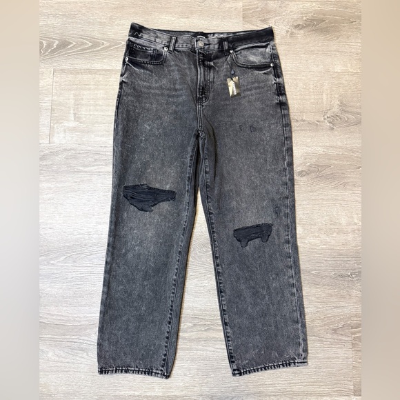 Express Denim - •EXPRESS• HIGH RISE STRAIGHT ANKLE JEANS